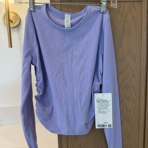 Lululemon All It Takes Longs Sleeve Shirt - Size 4